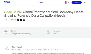 Preview of the Leading Pharmaceutical Company Case Study