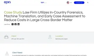 Preview of the Large 100 Law Firm Case Study