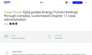 Preview of the Energy Future Holdings Case Study