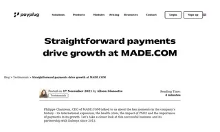 Preview of the Made.com Case Study