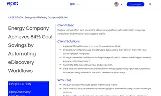 Preview of the Energy and Refining Company Case Study