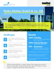 Preview of the Nolte Küchen Case Study
