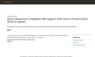 Preview of the Quest Diagnostics Case Study