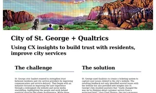 Preview of the City of St. George Case Study