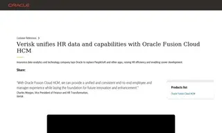 Preview of the Verisk Case Study