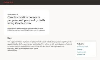 Preview of the Choctaw Nation Case Study