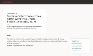 Preview of the South Yorkshire Police Case Study