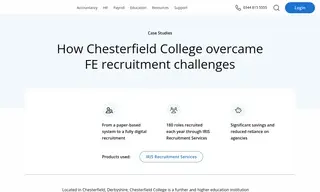 Preview of the Chesterfield College Case Study