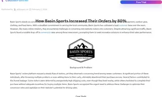 Preview of the Basin Sports Case Study