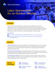 Preview of the Leading Outdoor-Focused Big Box Retailer Case Study