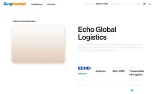 Preview of the Echo Global Logistics Case Study