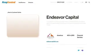 Preview of the Endeavor Capital Case Study