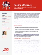 Preview of the Dugan Production Corporation Case Study