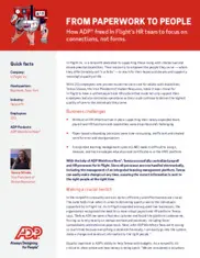 Preview of the In Flight Inc Case Study