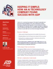 Preview of the Amruta, Inc. Case Study