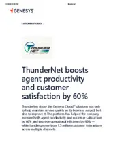 Preview of the ThunderNet Case Study