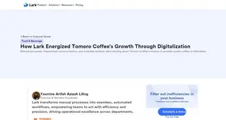 Preview of the Tomoro Coffee Case Study