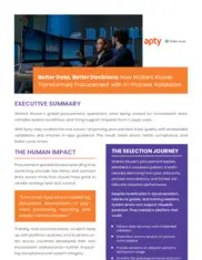 Preview of the Wolters Kluwer Case Study