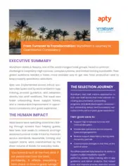 Preview of the Wyndham Hotels and Resorts Case Study