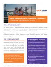 Preview of the D.R. Horton Case Study