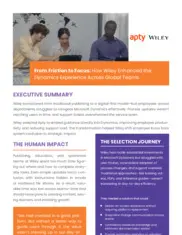 Preview of the Wiley Case Study