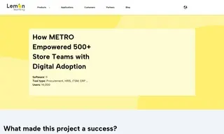 Preview of the METRO Case Study