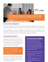 Preview of the First Watch Case Study