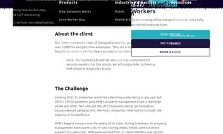 Preview of the Hotel & Hospitality Brand Case Study