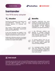 Preview of the Santander Case Study