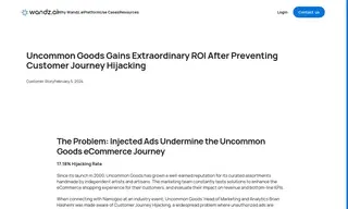 Preview of the Uncommon Goods Case Study