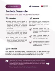 Preview of the Societe Generale Case Study