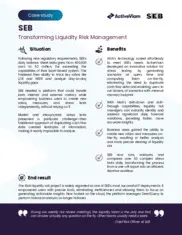 Preview of the SEB Case Study