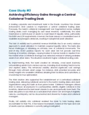 Preview of the Leading Corporate and Investment Bank Case Study