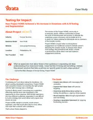 Preview of the Project HOME Case Study