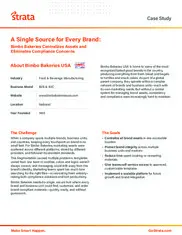 Preview of the Bimbo Bakeries Case Study