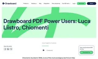 Preview of the Chiomenti Case Study