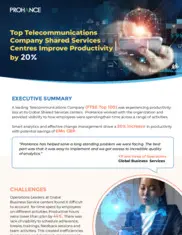 Preview of the Leading Telecommunications Company Case Study
