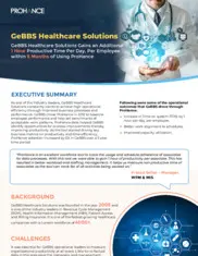 Preview of the GeBBS Healthcare Solutions Case Study