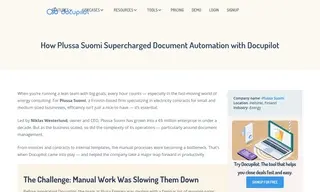 Preview of the Plussa Suomi Case Study