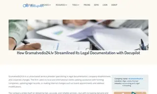 Preview of the Gramatvedis24.lv Case Study