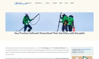 Preview of the ProShine Softwash Case Study