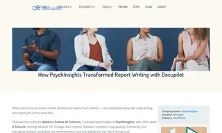Preview of the PsychInsights Case Study