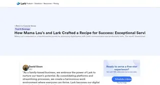 Preview of the Mama Lou's Italian Kitchen Case Study