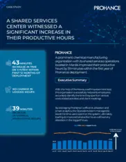 Preview of the Prominent Chemical Manufacturing Organization Case Study