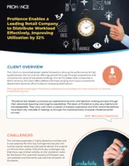 Preview of the Leading Retail Company Case Study