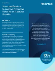 Preview of the IT Service Provider Case Study