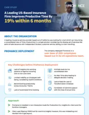 Preview of the Leading US-based Insurance Firm Case Study