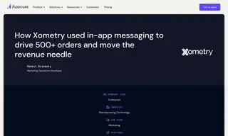 Preview of the Xometry Case Study