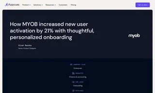 Preview of the MYOB Case Study