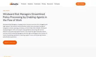 Preview of the Windward Risk Managers Case Study